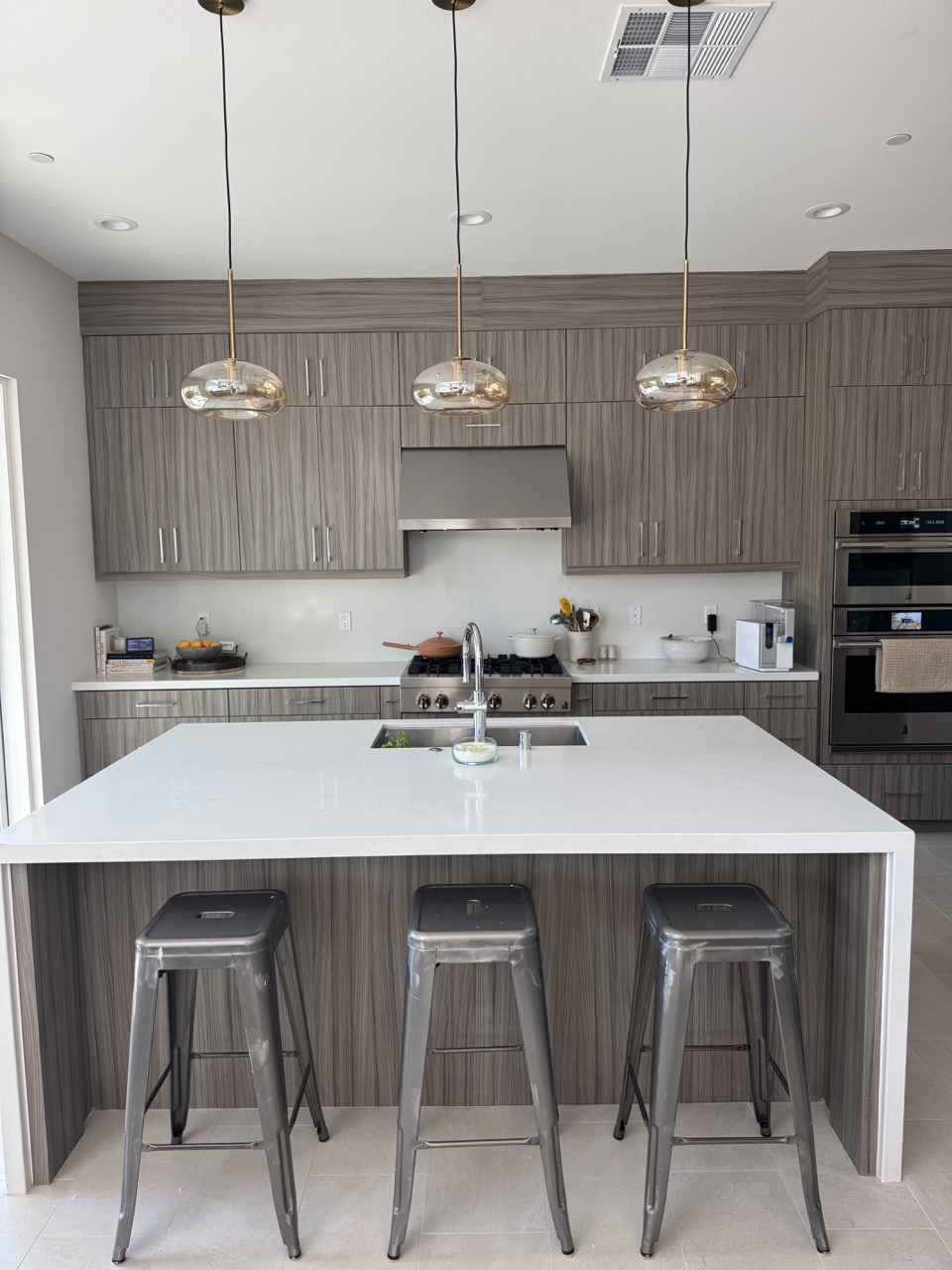 Pendant light installation